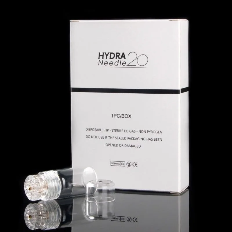Micro Stamp Therapy HYDRA Needle 20 MICRO TITANIUM APPLICATOR BOTTLE for Hyaluronic Acid Essence Skin care | Красота и здоровье