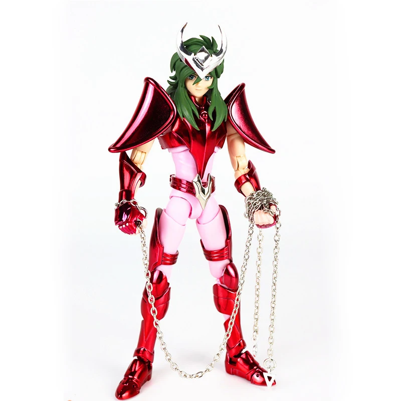 

in stock Anime Andromeda Shun metal armor Final Cloth Metal Bronze Saint Seiya Myth Cloth Collection Action Figur