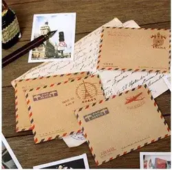 240 шт./лот милые канцелярские конверт Романтический Стиль подарок конверт мини подарок для детей приглашение на день рождения открытка