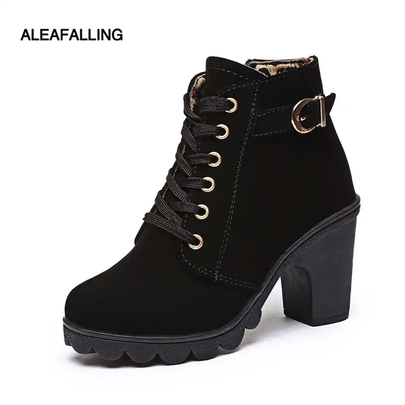 Ankle Women Boots Street Outdoor Style 
