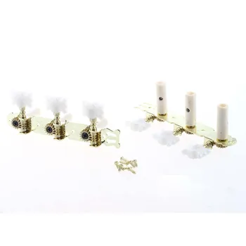 

2 Classical Guitar Tuning Pegs Keys Machine Heads---Golden Tone