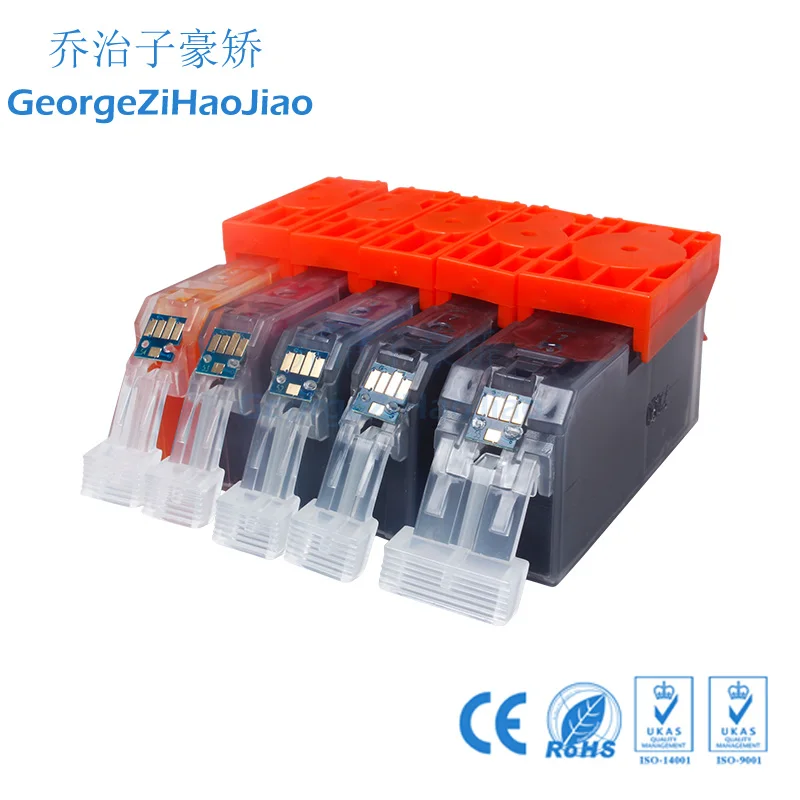 Картридж PGI520 CLI521 inktcartrible совместимый с canon PIXMA MP620 MP630 MP640 MP980 MP990 MP540 MP550 MP560 IP3600 IP4600