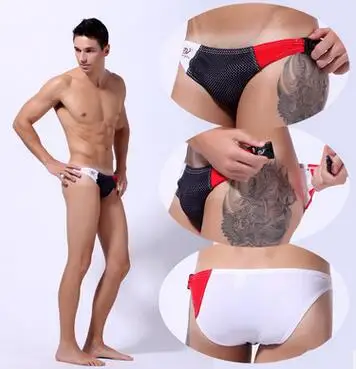 

2018 summer Mens Swim Briefs Swimming Trunks Man Swimsuit Swimming Briefs Men's Swimwear Bathing Suit beach shorts