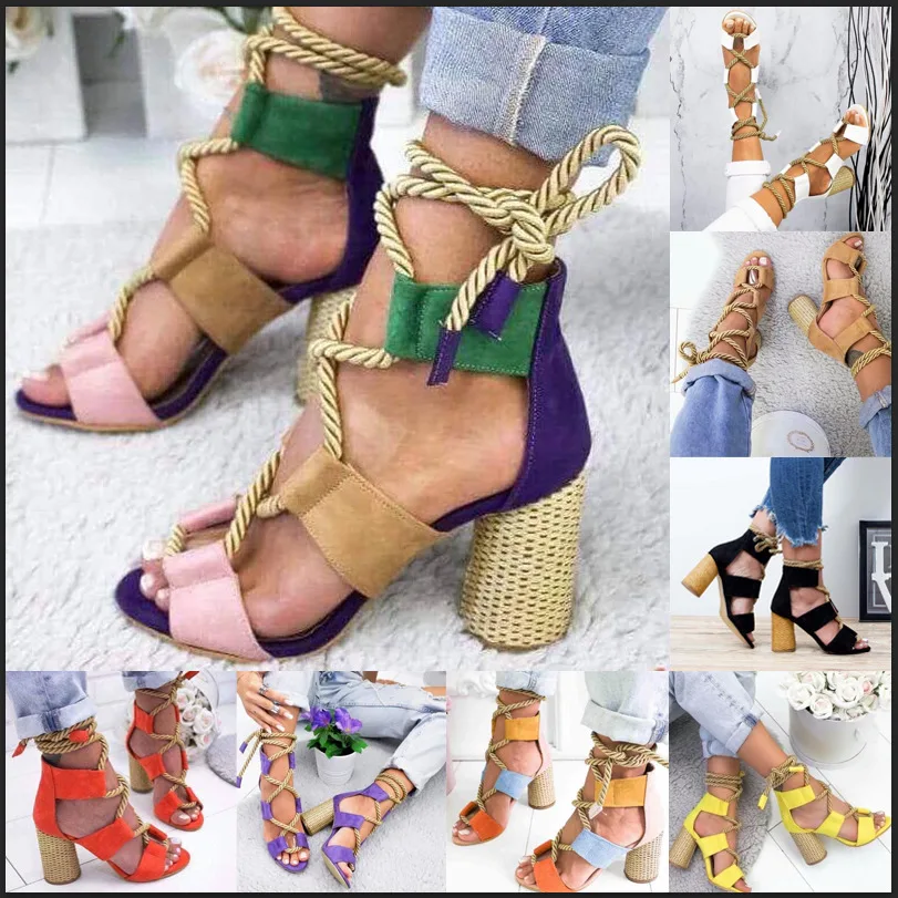 

Women Sandals Shoes Celebrity Wearing Mixed Colors Style Clear Colorful Strappy Sandals High Heels Shoes Female