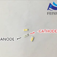 1000 шт. для EVERLIGHT 4014 светодиодный подсветка 0,3 Вт SMD 4014 светодиодный Диоды 3 в холодный белый 31лм ЖК-подсветка для ТВ-приложения