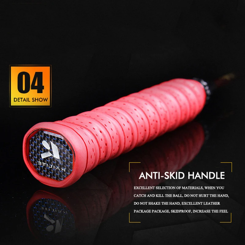 KAILITE 4U 70 г нанизанная 5 цветов ракетка для бадминтона профессиональная углеродная ракетка для бадминтона 30-32LBS свободные ручки и браслет