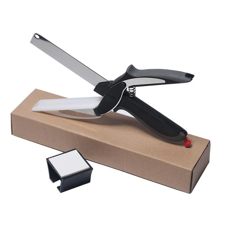High quality Clever Cutter kitchen scissors 2 in 1 Cutting Board