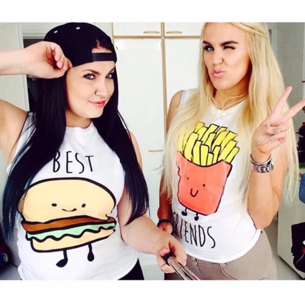 r3ug58-l-610x610-t+shirt-bff-bff+shirts-best+friends-best+friends+sweatshirts-tumblr-tumblr+outfit-lookbook-burger+fries-best+friends+burger+fries-trendy-girl-girly-hipster-style-quote-neon-cute-co