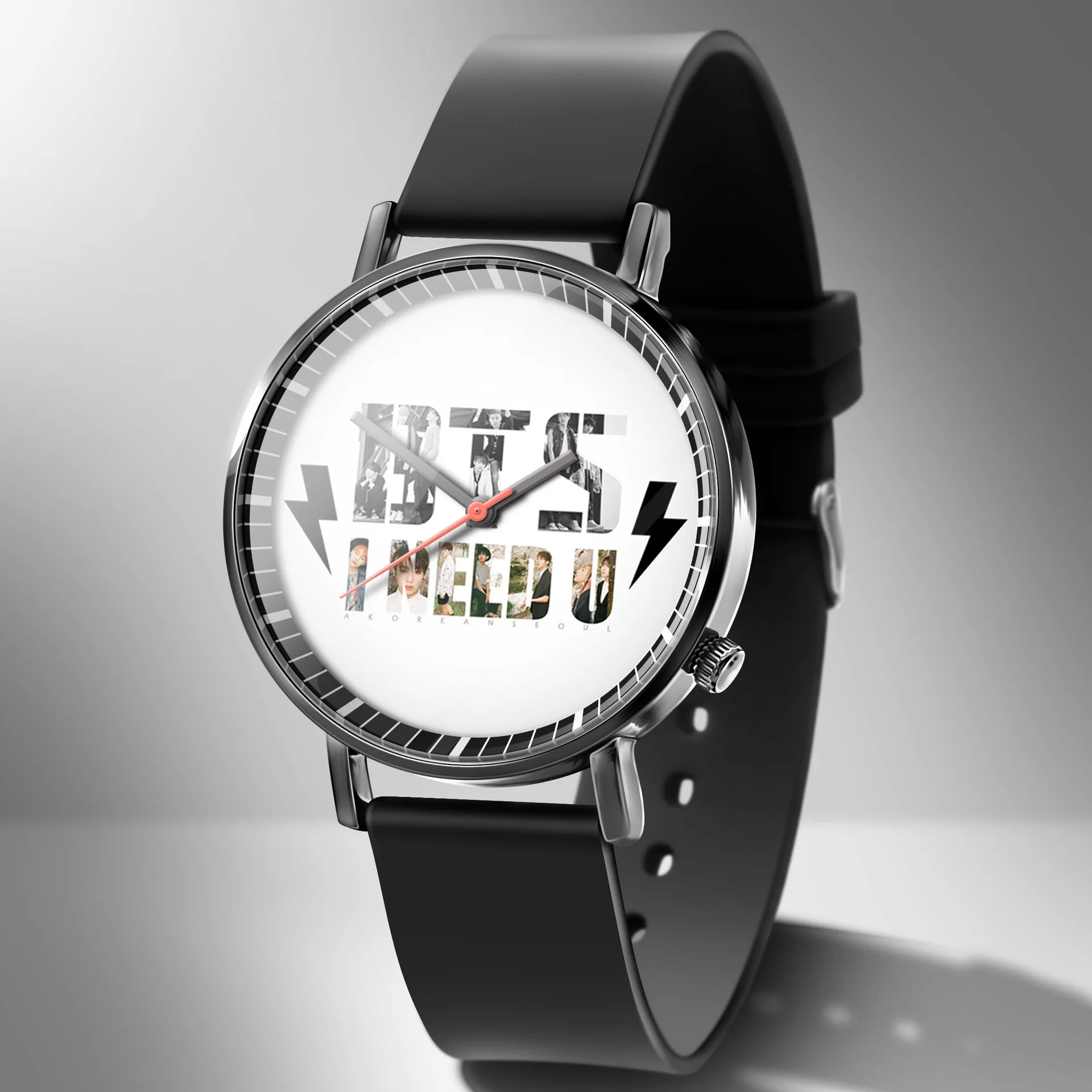 

2019 Kpop Casual Fashion Quartz Watch Analog Wrist Watch Bangtan Boys LOVE YOURSELF Answer JIN JIMIN JUNGKOOK V SUGA