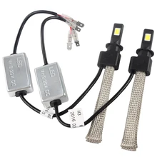 ITimo Conversion Kit 30 Вт/каждая лампа автомобильная оклейка из алюминия на металлическом ремешке для рассеивания тепла H3 6000 K просты в установке светодиодный фар