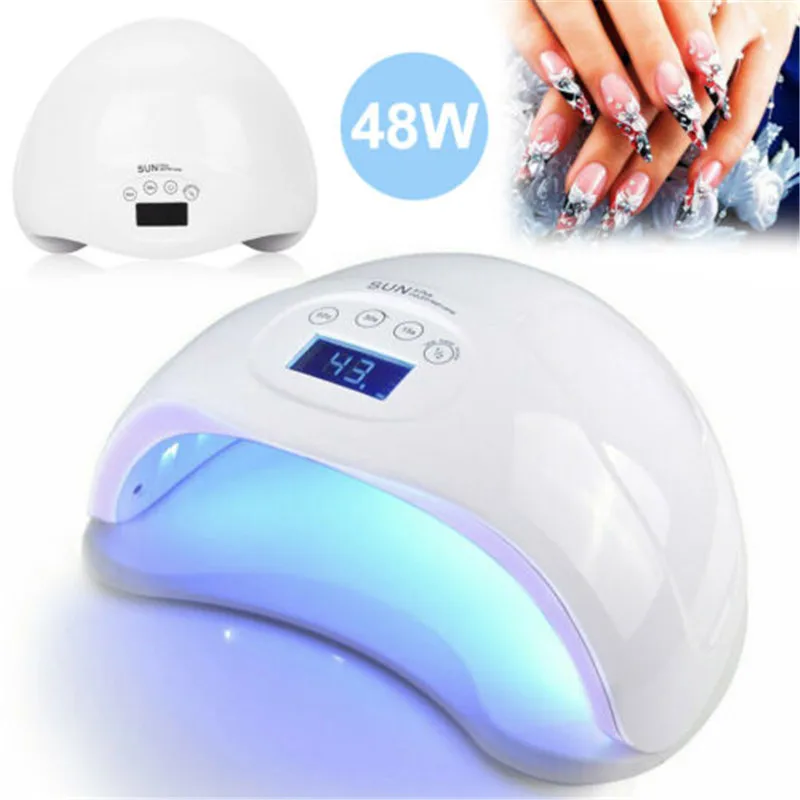 

72W Nail Lamp LED UV Ice Lamp Profession Nail Dryer Manicure Nail Art DIY Design Tools For drying All Gel Polish Dryer