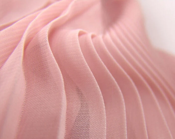 pink chiffon material