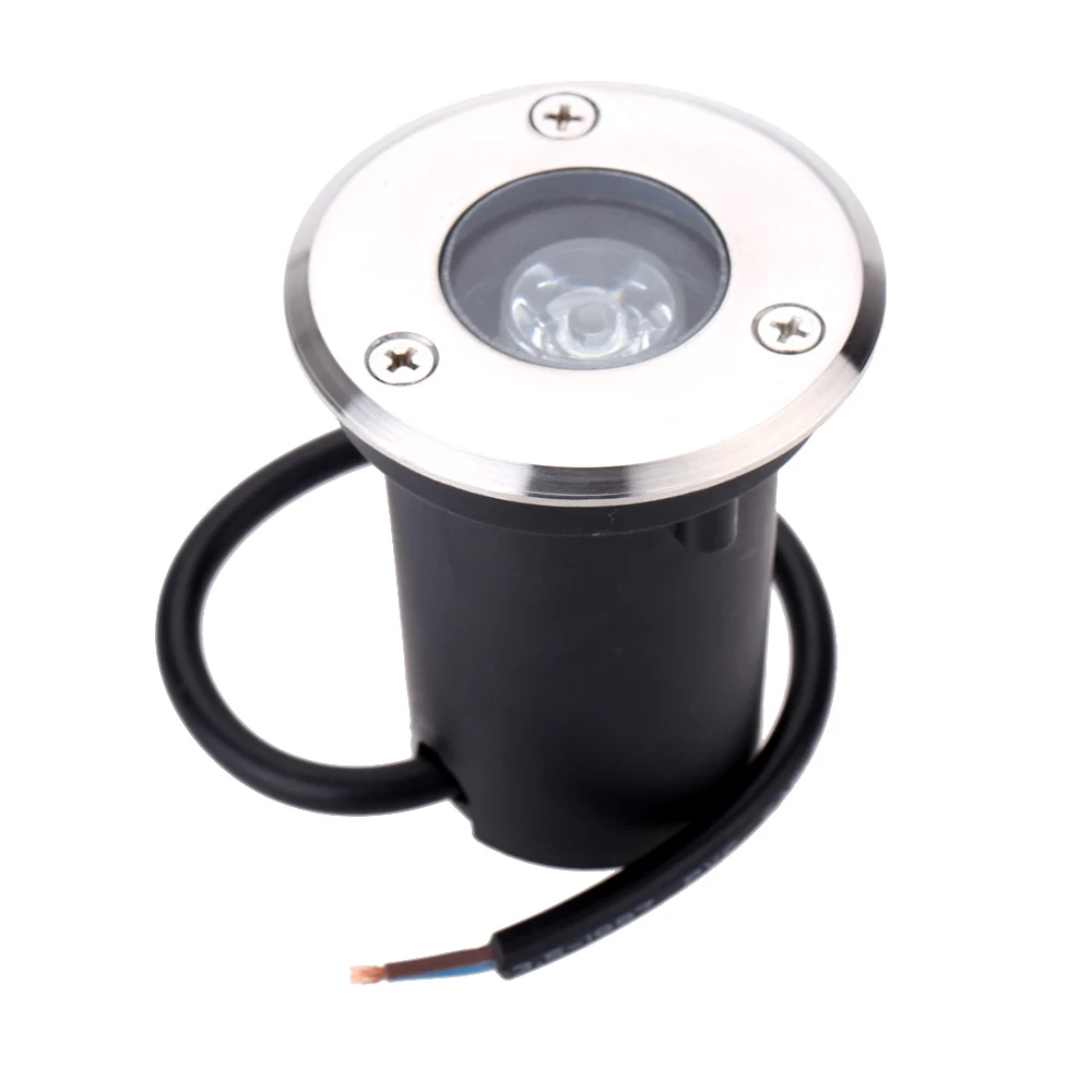 

Mini LED Underground light 1W Floor Lamp Outdoor Ground Spot Landscape Garden Square Path Buried Yard DC12V IP67