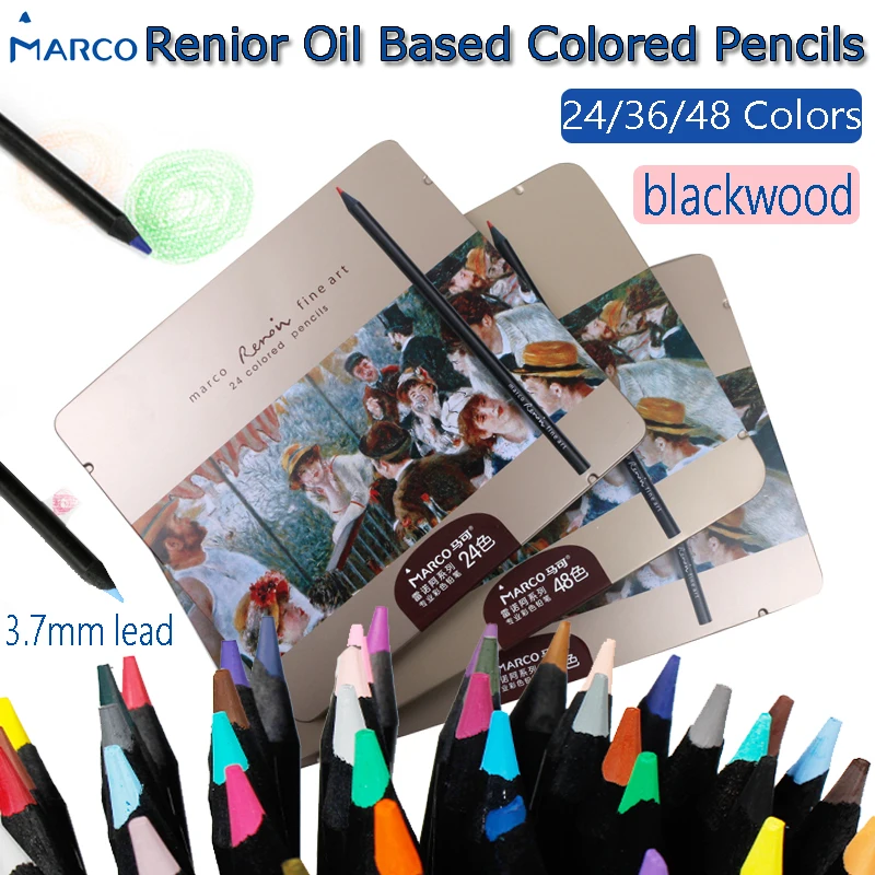 

Oil Base drawing professional pencils girls with tin box for book set of pencils for drawing material escolar watercolor pencils