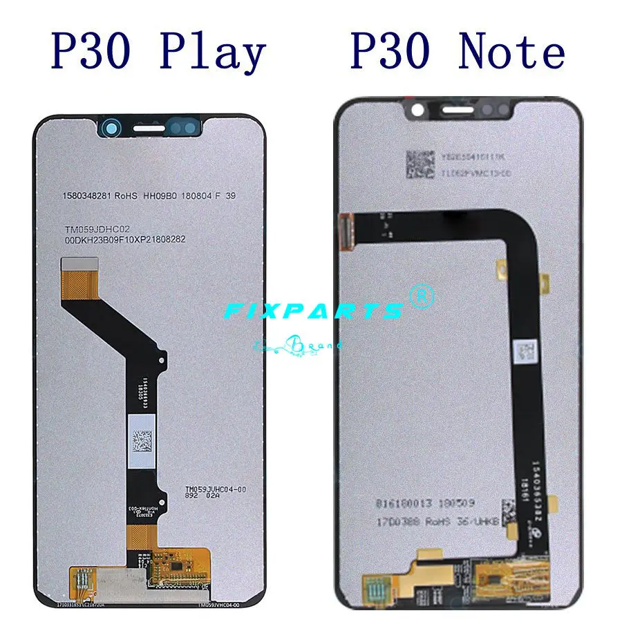 LCD Display Moto p30 Note 1021