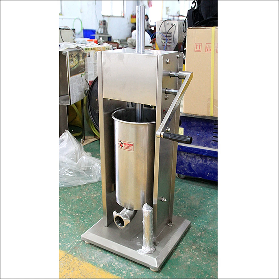 GZZT Колбаса Stuffer 201 нержавеющая сталь 3L/5L/7L ручной колбасный шприц наполнитель для