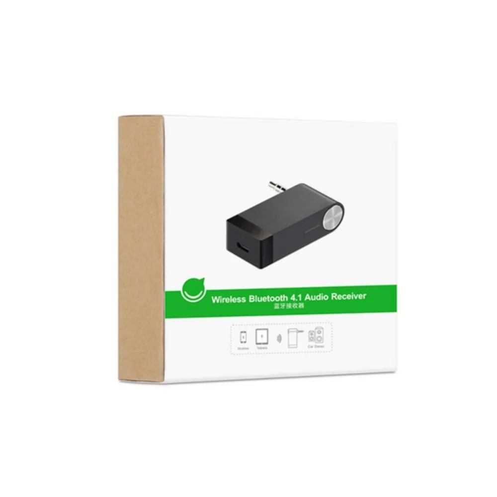 Bluetooth Receiver 4 2 Wireless Bluetooth Audio Receiver 3 5mm Car Aux Bluetooth Adapter for Speaker Headphone Hands free