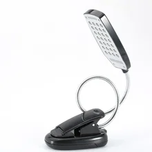 Портативный USB и Батарея приведенный в действие 28 светодиодов Настольная лампа для чтения настольная лампа с изголовьем кровати зажим Совместимость с ПК и Mac-M25