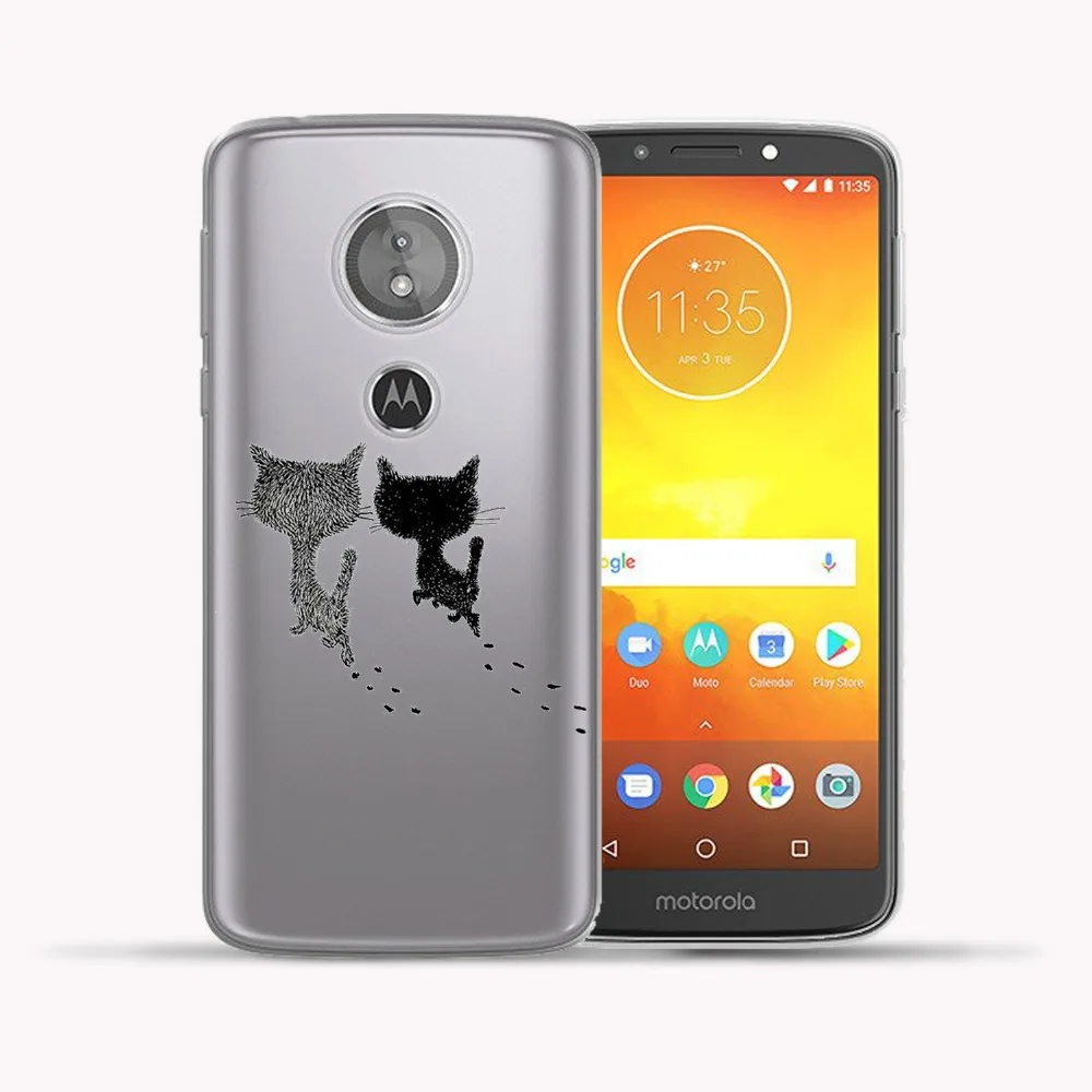 Мягкий чехол из ТПУ для Motorola Moto E5 Plus с принтом в виде бабочки Тинкера колокольчика