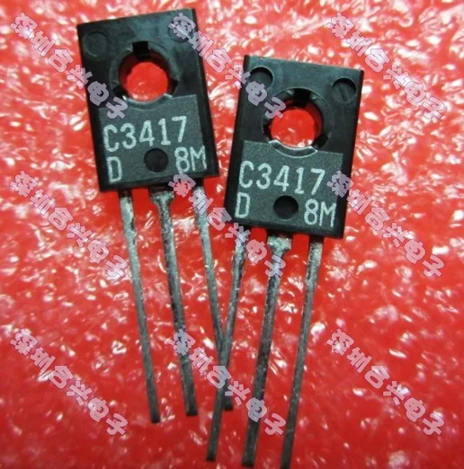 High frequency transistor C3417 2SC3417 NPN/300V/0.1A (15pcs