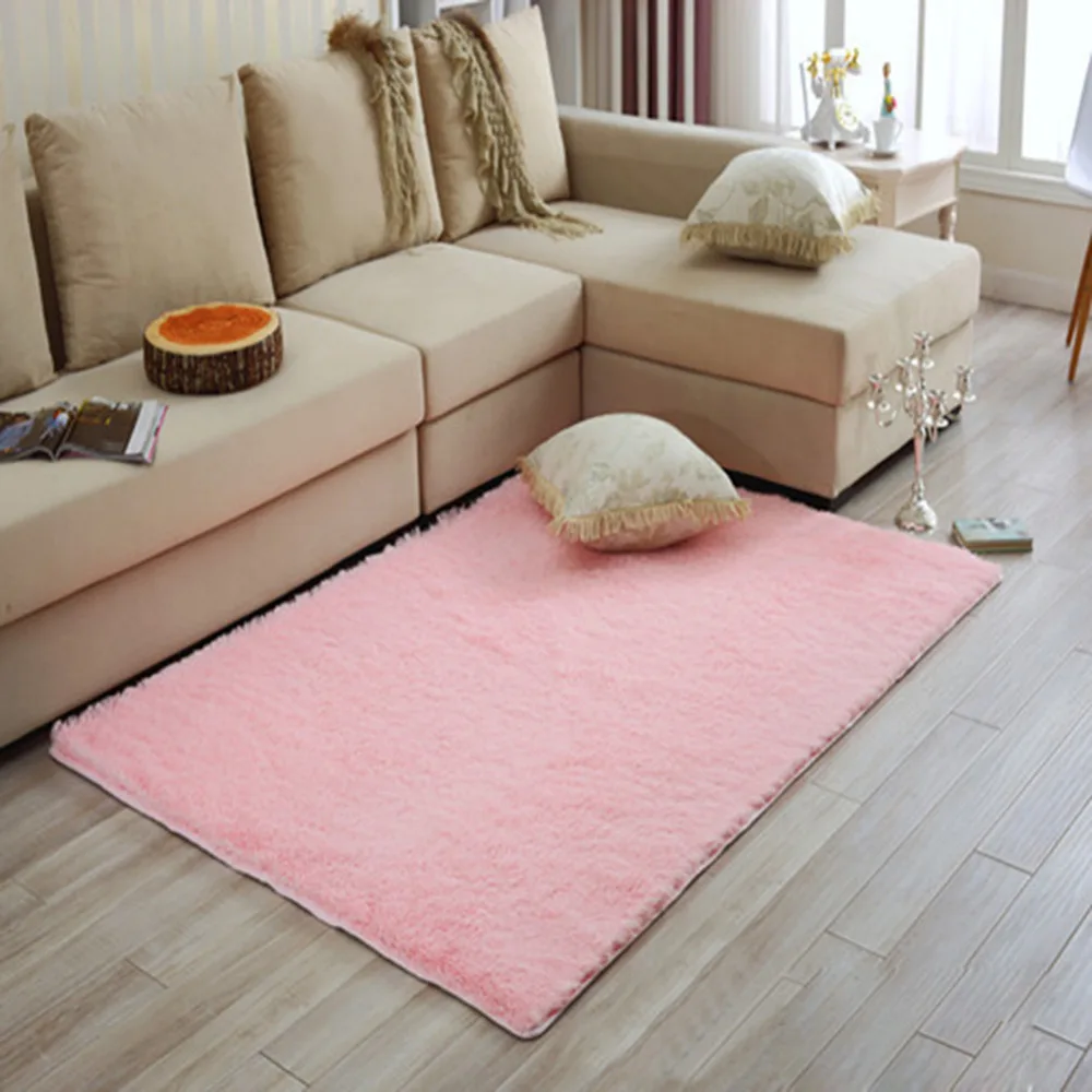 Aliexpress New 1pc Mat For Home Parlor Bedroom Living 1pc Mat For Home Parlor Bedroom Living Room Modern Long Plush Gy Soft Carpets Area Rug Slip Resistant Door Floor Carpet From Reliable