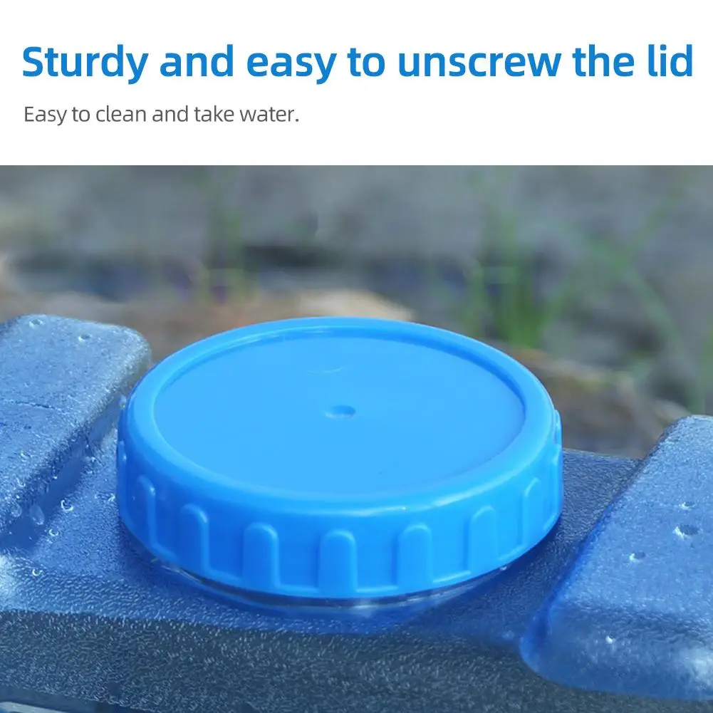 18L BPA-Free многоразовый водный ведро питьевой водонепроницаемый рюкзак для активного отдыха кемпинга пикника автомобиля контейнер для хранения воды