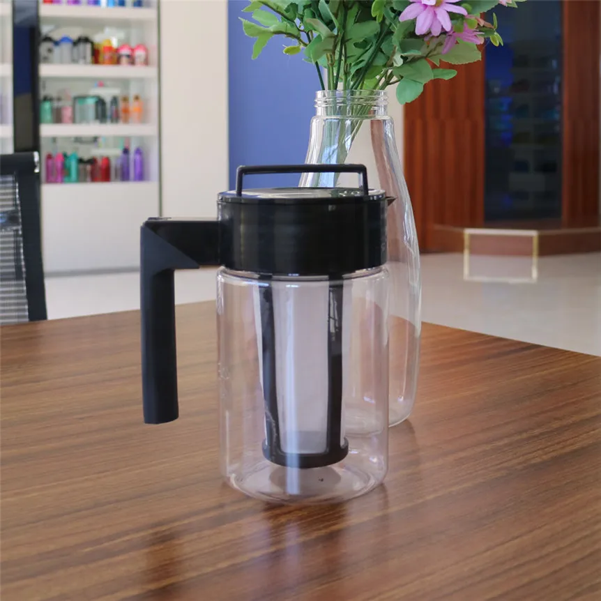 

900ML Coffee Kettle With Airtight Seal Non-slip Silicone Handle Coffee Kettle Coffee Maker Kitchen Accessories 0422#