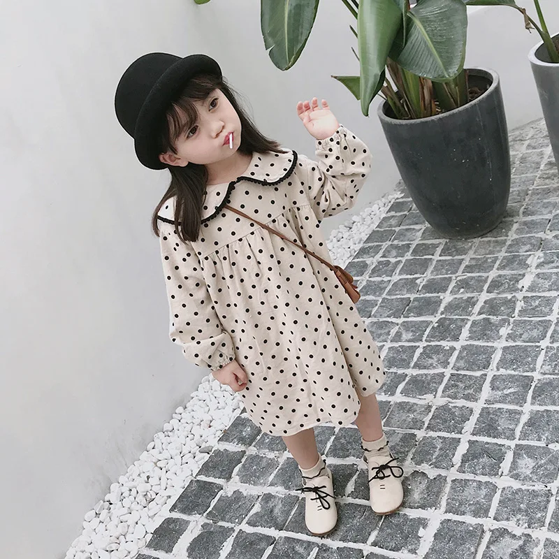 

2020 spring baby girl princess dress for 4Year kids dresses for girls long sleeve dress children dance clothes girls costume