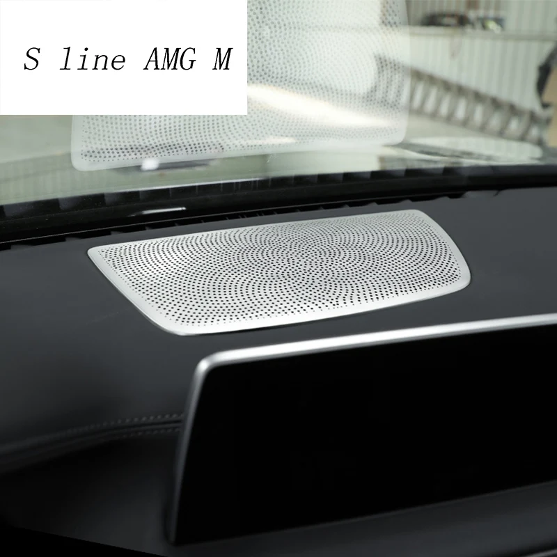 Автомобильный Стайлинг аудио динамик приборной панели громкий динамик декоративная крышка наклейка Накладка для BMW 7 серии G11 G12 интерьер авто аксессуары