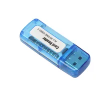 Высокоскоростной мини USB 480 МБ/с./с 2,0+ OTG Micro SD/SDXC TF кардридер адаптер U диск PK# T2