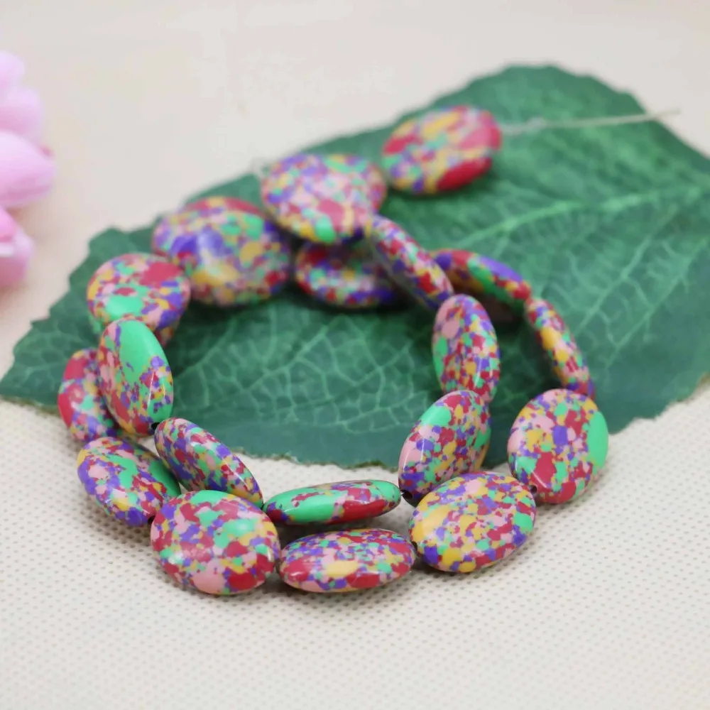 13*18mm beautiful Flower Turkey stone loose beads