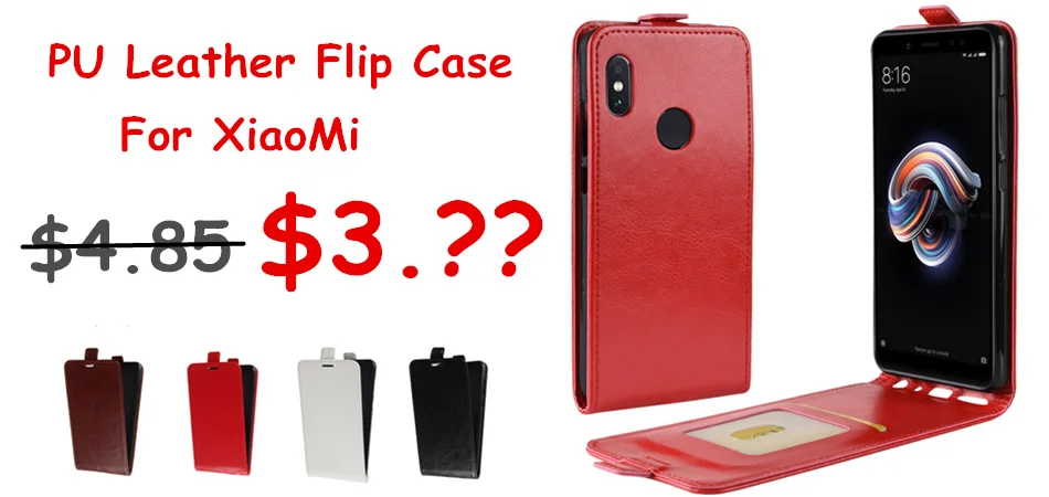 Чехол с откидной крышкой чехол для спортивной камеры Xiao mi Max3 Max2 Max1 mi 8 6 6X A2 5X A1 Pocophone F1 кожаный бумажник чехол Red mi 6A Note 4x Note 5 Pro Note5A