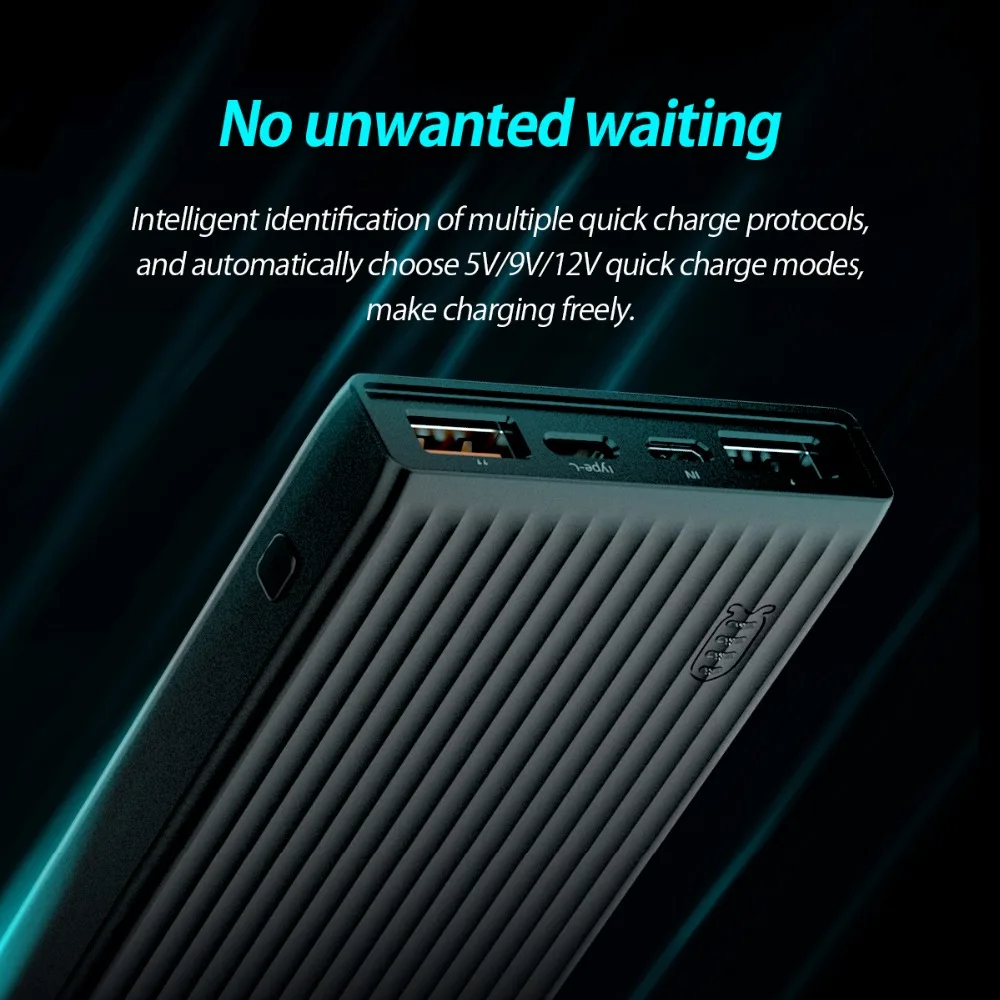 ORICO QC3.0 Power Bank 20000 mah BC1.2 Type-C Two-way Quick Charger 18W Max Output External Battery for Samsung Xiaomi Huawei ORICO QC3.0 Power Bank 20000 mah BC1.2 Type-C Two-way Quick Charger 18W Max Output External Battery for Samsung Xiaomi Huawei
