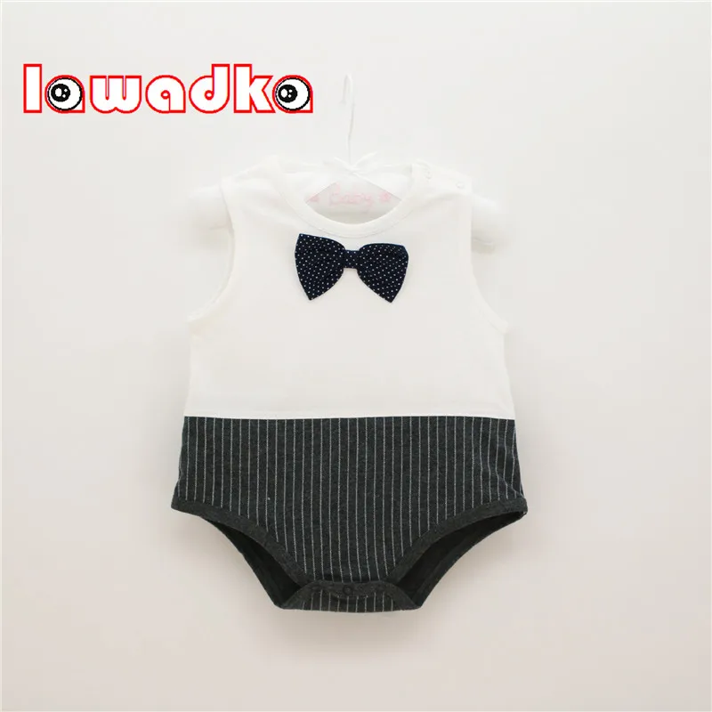 

Lawadka Bow Cotton Baby Romper Wear Infant Jumpsuit Boys Girls Clothes Roupas Infantil Summer Style