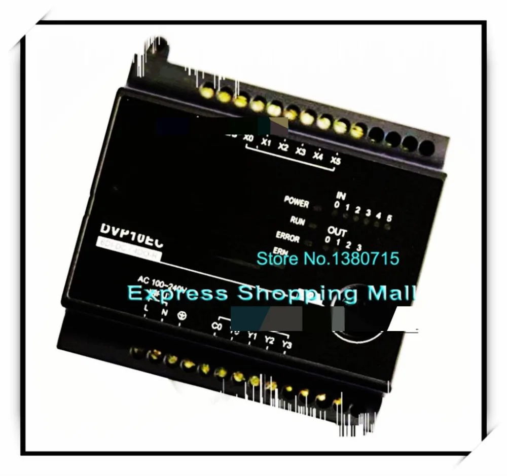 

New Original DVP10EC00R3 PLC EC3 Series 100-240VAC 6DI 4DO Relay Output