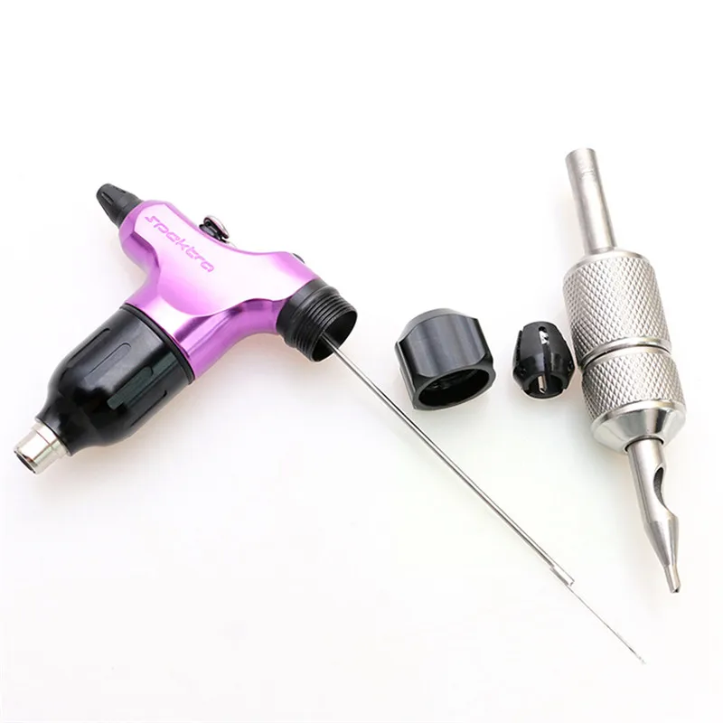 Оранжевый HALO2 RCA Ротари Швейцарский двигатель тату машина пистолет + Авто замок