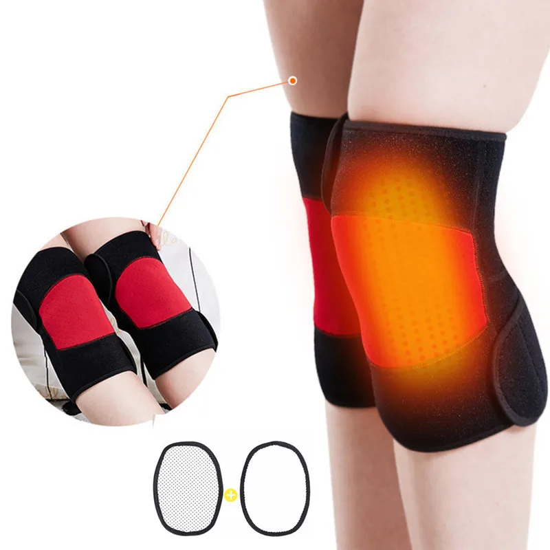 Tourmaline Self Heating Knee Pads Double layer Therapy Kneepad Pain Relief Arthritis