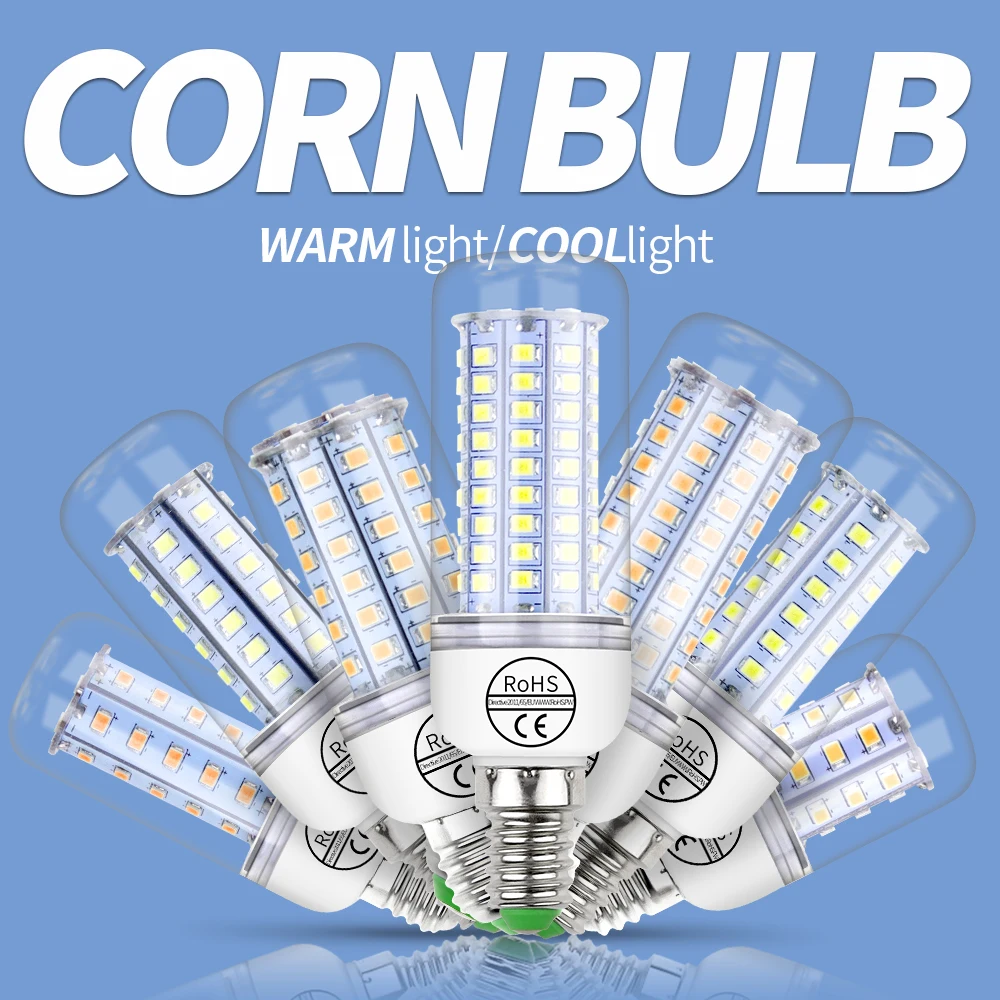 GU10 Bombilla Led E27 220 V E14 lámpara de maíz 5730 SMD 2835 luz Led para la decoración del hogar Bombilla Led 7 W 12 W 15 W 20 W 25 W 30 W 35 W Lampada GU10 Bombilla Led E27 220 V E14 lámpara de maíz 5730 SMD 2835 luz Led para la decoración del hogar Bombilla Led 7 W 12 W 15 W 20 W 25 W 30 W 35 W Lampada