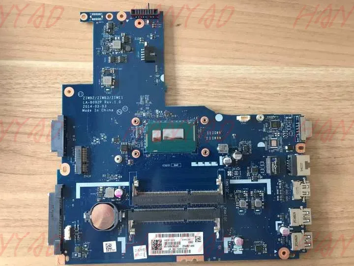 LA-B092P For Lenovo B50-70 Laptop Motherboard mainboard DDR3 i3 cpu ddr3 100% tested LA-B092P For Lenovo B50-70 Laptop Motherboard mainboard DDR3 i3 cpu ddr3 100% tested