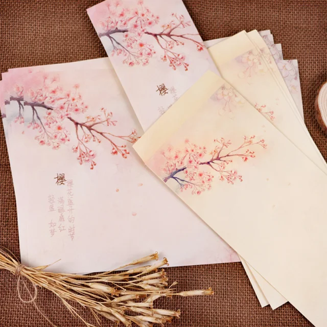 Personalized writing paper and envelopes image