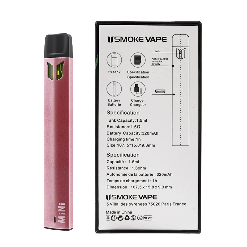 Ewinvape Smoke Vape mini pod system 1 5 мл atomizer 350 мАч батарея с керамической катушкой поддержкой Nic