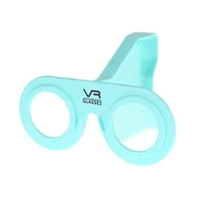 Mini Pocket Virtual Reality Glasses 3D VR Glasses for Android iOS Windows Smart Phones with 4.0 to 6.5 Inches Black