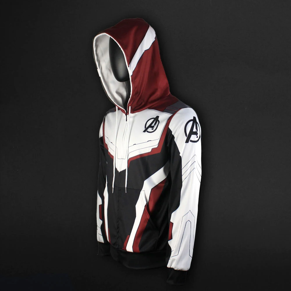 Men Women Avengers Endgame Realm Cosplay Hoodies 3D Pullover Sweatshirt Quantum Realm Superhero Zipper Jacket Costumes Men Women Avengers Endgame Realm Cosplay Hoodies 3D Pullover Sweatshirt Quantum Realm Superhero Zipper Jacket Costumes