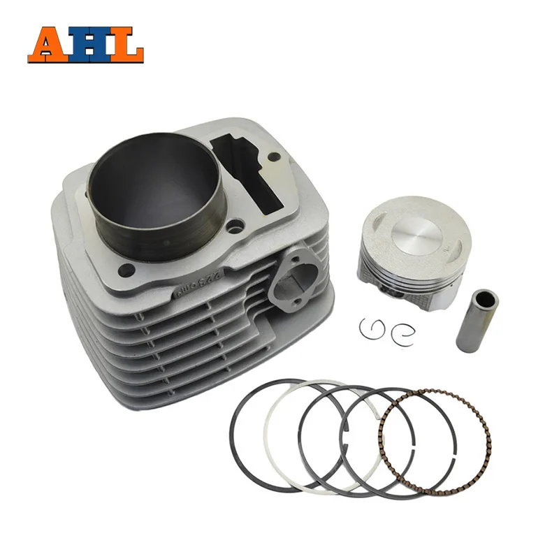 AHL 100% Brand Air Cylinder Block & Piston Kit & Gasket Kit For HONDA SL230 CRF230 FTR223 XR230 SL CRF FTR XR 230 Cylinder Kit