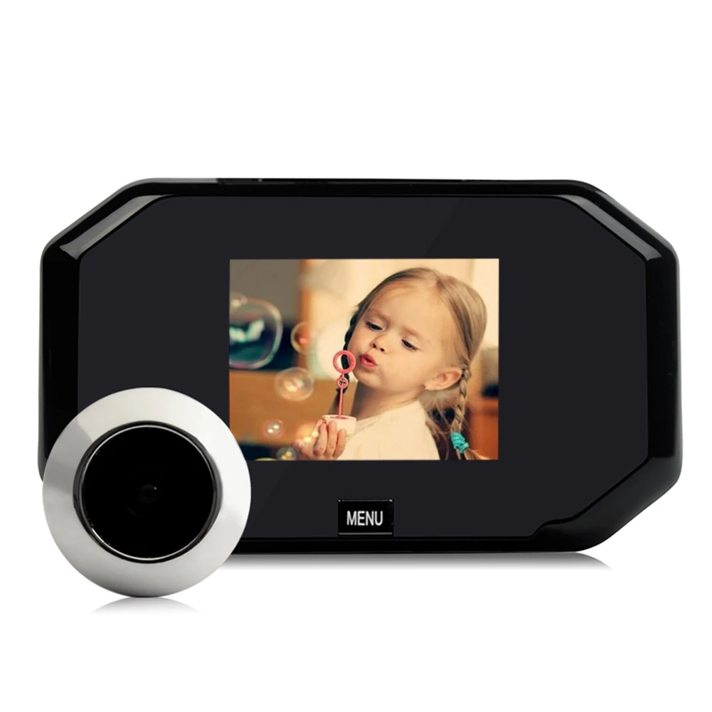 3.0inch Digital LCD Peephole Viewer Eye Doorbell Color HD Digital Screen Eye Video Record Camera 145 Degree Night Vision Motion 