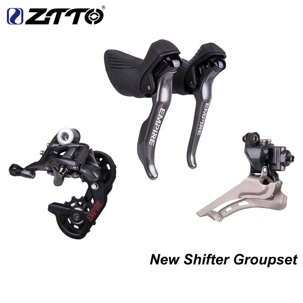 ZTTO 11 speed Shifter Groupset 11s 28T Sivler/Rainbow k7 дорожный велосипед группа набор Shifter задний переключатель HG 11V hubbody совместимый - Цвет: EMPIRE Groupset