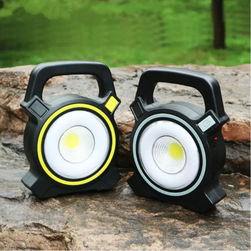 1set DC 5V 30W Portable LED COB Spot Rechargeable Flood Light Outdoor Lecture Lamp