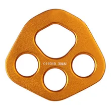 Портативная многофункциональная профессиональная наружная скалолазание для кемпинга и походов Eqipment веревка пластина разделяющая сила аксессуар