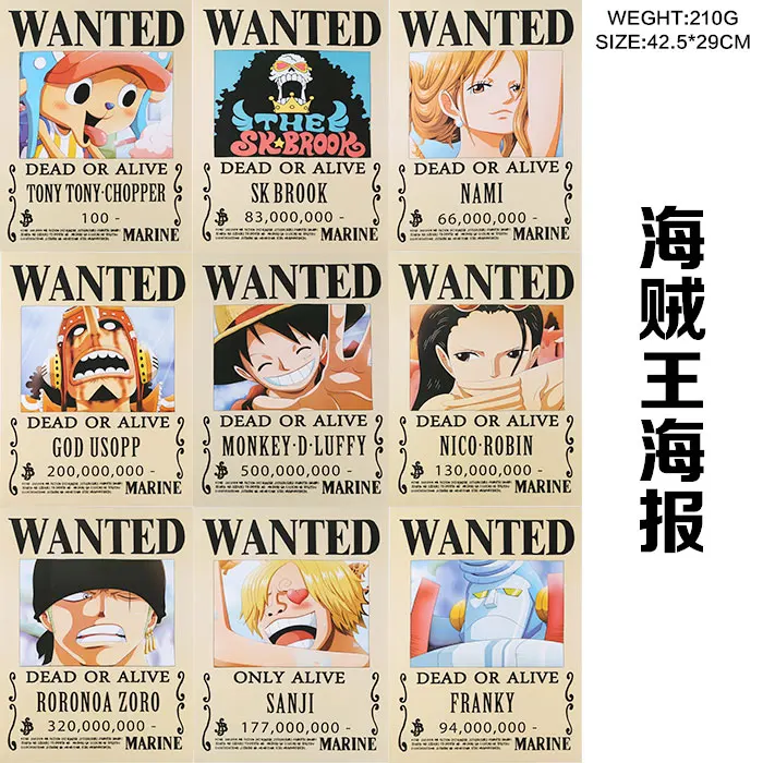 Lot De 9 Affiches De Recherche Taille 42x29 Cm Personnages De Dessin Anime Une Piece Monkey D Luffy Roronoa Zoro Rebonty Wx267 Aliexpress Lot De 9 Affiches De Recherche Taille 42x29 Cm Personnages De Dessin Anime Une Piece Monkey D Luffy Roronoa Zoro Rebonty Wx267 Aliexpress