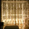 3X3/3X1m led Icicle lights fairy garland bedroom curtain light for Christmas wedding party light indoor outdoor decoration lighs ► Photo 1/6